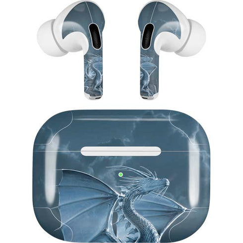 Silver Dragon by Vincent Hie AirPods Pro 2nd Gen Skin